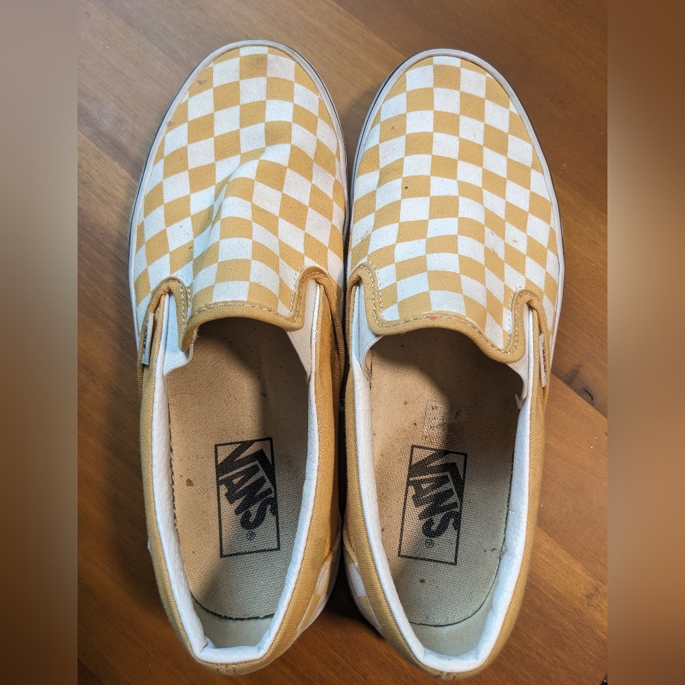 Checkered Vans
